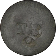 Moneda, TOBAGO, 2 sols de Louis XV contremarqué "TBo", 1 Sou, 1791-1803, BC+