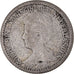 Münze, Niederlande, Wilhelmina I, 25 Cents, 1919, Utrecht, S, Silber, KM:146