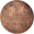 Moeda, França, Dupuis, 2 Centimes, 1919, Paris, AU(50-53), Bronze, KM:841