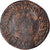 Moeda, França, Louis XIII, Double Tournois, 1615, Lyon, VF(20-25), Cobre