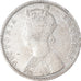 Munten, INDIA-BRITS, Victoria, Rupee, 1892, Bombay, FR+, Zilver, KM:492
