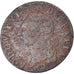 Moneda, Francia, Louis XVI, Sol ou sou, Sol, 1783, Metz, BC+, Cobre, KM:578.2