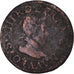 Moneta, Francia, Louis XIII, Double Tournois, 1620, Paris, B+, Rame, CGKL:388