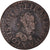 Moeda, França, Louis XIII, Double Tournois, 1616, Amiens, VF(30-35), Cobre