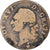 Moneta, Francja, Louis XVI, Sol, 17[??], Metz, VF(20-25), Miedź, Gadoury:350