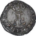 Monnaie, Pays-Bas espagnols, TOURNAI, Albert & Isabelle, 2 Denier, 1615