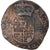 Moneta, Paesi Bassi Spagnoli, TOURNAI, Philippe IV, Liard, 12 Mites, 1658