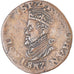 Moneda, Países Bajos españoles, Philippe II, Liard, 1582, Mons, Hainaut, MBC