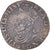 Moneda, Países Bajos españoles, Philippe II, Liard, 1590, Tournai, BC+, Cobre
