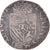 Moneda, Países Bajos españoles, Philippe II, Liard, 1590, Tournai, BC+, Cobre