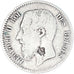 Moneda, Bélgica, Leopold II, Franc, 1869, Brussels, contremarque couronne, BC+