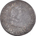 Moneta, Francia, Louis XIII, Double Tournois, 1621, Paris, MB, Rame, KM:61.1