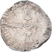 Moneta, Francia, Henri IV, 1/8 Ecu, La Rochelle, MB, Argento, Duplessy:1225