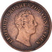 Moneda, Estados alemanes, BADEN, Leopold I, Kreuzer, 1843, MBC, Cobre, KM:203