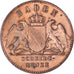 Coin, German States, BADEN, Friedrich I, Kreuzer, 1870, MS(63), Copper, KM:242