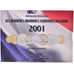 Moneda, Francia, Coffret 1 c. à 20 frs., 2001, Monnaie de Paris, BU, FDC, Sin