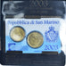 San Marino, Euro-Set, 2003, Rome, 20c + 50c, MS(65-70), Nordic gold