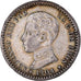 Moneda, España, Alfonso XIII, 50 Centimos, 1904 (10), Madrid, MBC, Plata