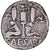 Coin, Julius Caesar, Denarius, 46-45 BC, Spain, Traveling mint, VF(20-25)