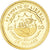 Coin, Liberia, Jules César, 25 Dollars, 2000, American Mint, Proof, MS(65-70)
