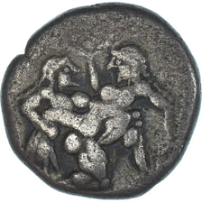 Moeda, Trácia, Drachm, 550-463 BC, Thasos, VF(30-35), Prata, SNG-Cop:1014