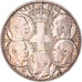 Moeda, Grécia, Paul I, 30 Drachmai, 1963, Paris, Five-Kings, MS(63), Prata