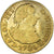 Coin, Spain, Charles III, 1/2 Escudo, 1786, Madrid, DV, AU(50-53), Gold