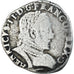 Moneta, Francia, Henri II, Teston au buste lauré, 2e type, 1561, Bayonne, MB+