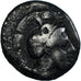Moneda, Lucania, Triobol, ca. 443-400 BC, Thourioi, BC+, Plata, HN Italy:1806