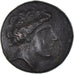 Moneta, Thessaly, Æ, mid 4th century BC, Larissa, BB+, Bronzo, HGC:4-535