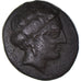 Moeda, Eubeia, Æ, ca. 338-304 BC, Histiaia, EF(40-45), Bronze, HGC:4-1535