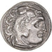 Thrace, Lysimachos, Drachm, ca. 301/0-300/299 BC, Kolophon, Argento, BB+