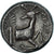 Moneda, Ionia, Tetradrachm, ca. 390-380 BC, Ephesos, MBC+, Plata