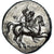 Moneta, Calabria, Nomos, 280 BC, Tarentum, AU(55-58), Srebro, HN Italy:967