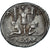 Moeda, Julius Caesar, Denarius, 46-45 BC, Military mint in Spain, AU(50-53)
