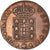 Moneta, Portugal, Maria II, 10 Reis, 1836, Lisbon, AU(50-53), Miedź