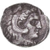 Moneda, Sicily, Tetradrachm, ca. 320 BC, MBC+, Plata