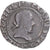 Moneta, Francia, Henri III, Denier Tournois, 1582, Rouen, MB+, Rame, CGKL:114B