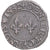 Moneda, Francia, Henri III, Denier Tournois, 1582, Rouen, BC+, Cobre, CGKL:114B