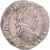 Moneda, Francia, Henri III, 1/2 Franc au col plat, 1589, Bordeaux, MBC+, Plata