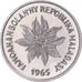 Moneta, Madagascar, Franc, 1965, Paris, PRÓBA, MS(65-70), Stal nierdzewna