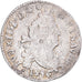 Coin, France, Louis XIV, 4 Sols aux 2 L, 1696, Rennes, réformé, VF(20-25)