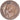 Monnaie, Italie, Vittorio Emanuele II, 10 Centesimi, 1862, Milan, punched, TB+