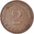 Moneta, Niemcy, 2 Pfennig, 1960
