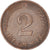 Moneta, Niemcy - RFN, 2 Pfennig, 1961