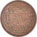 Munten, Tunisië, 5 Centimes, 1914