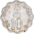 Moneda, India, 10 Paise, Undated