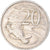 Coin, Australia, 20 Cents, 1966