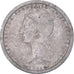 Moeda, Madagáscar, 1 Franc, 1948, Paris, VF(20-25), Alumínio