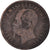Moneta, Włochy, Vittorio Emanuele II, 5 Centesimi, 1861, Milan, G(4-6), Miedź
